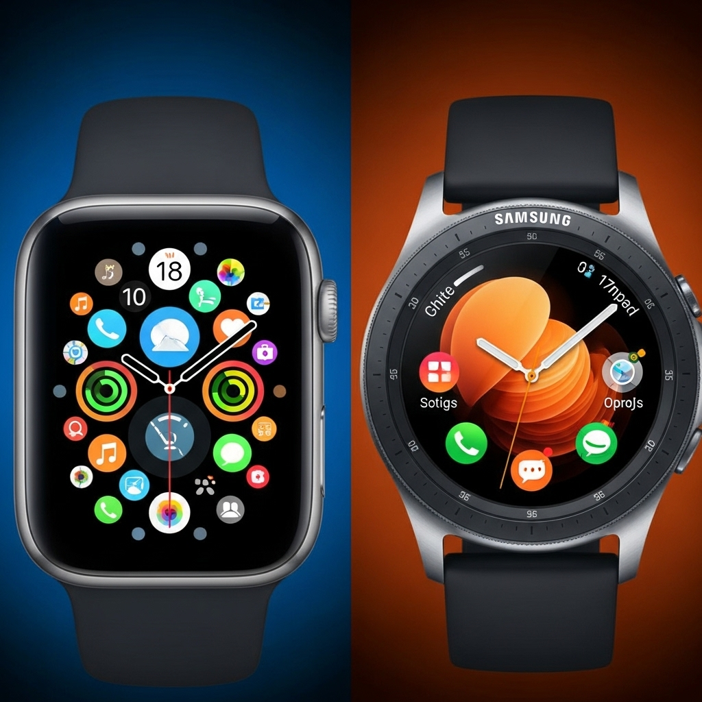 Pojedynek gigantów: Apple Watch kontra Samsung Galaxy Watch – który smartwatch wygrywa?